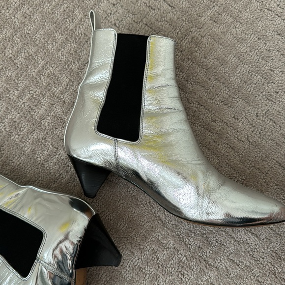 Isabel Marant Silver Booties - Picture 7 of 11